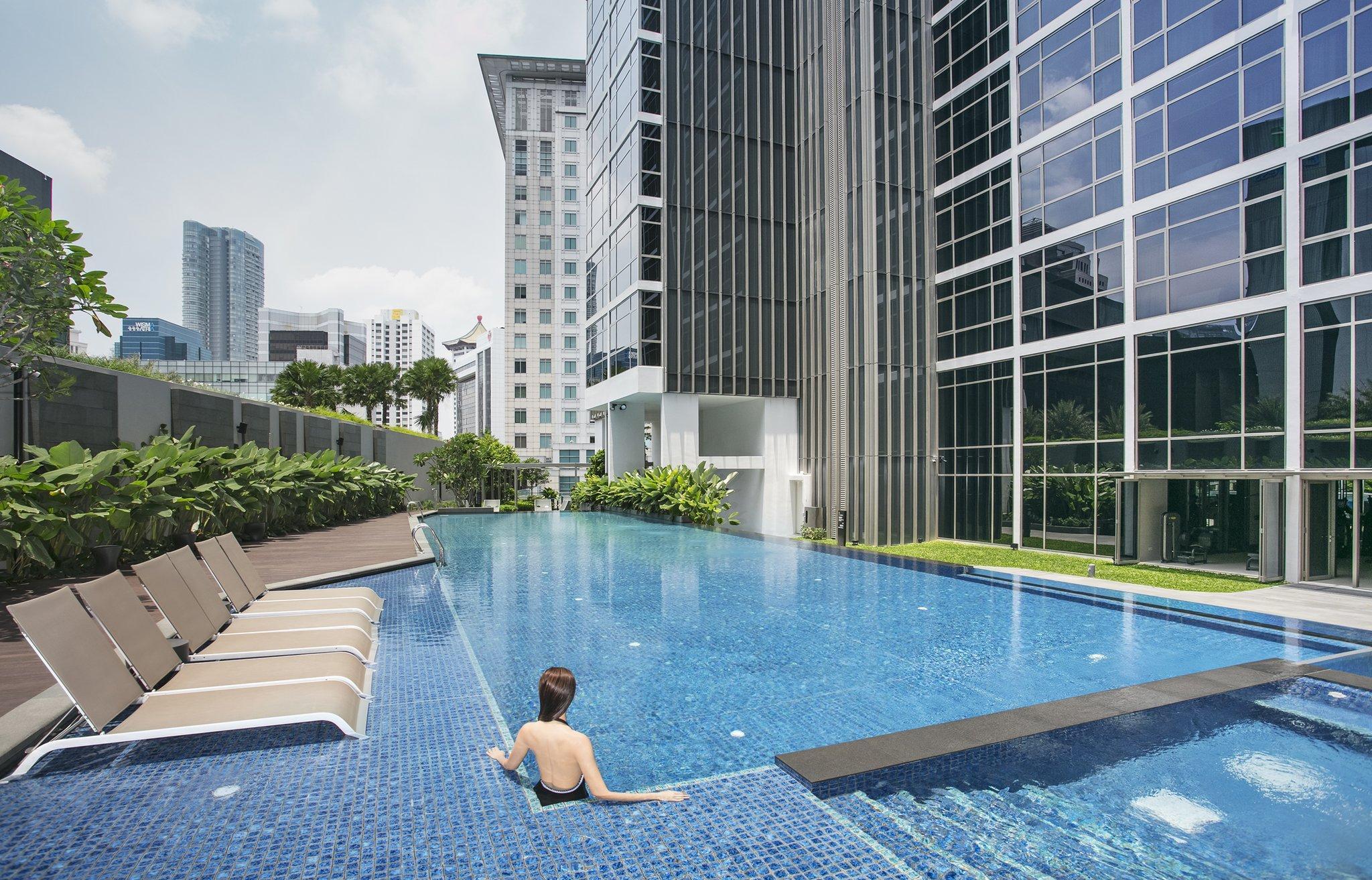 Ascott Orchard Singapur Exterior foto