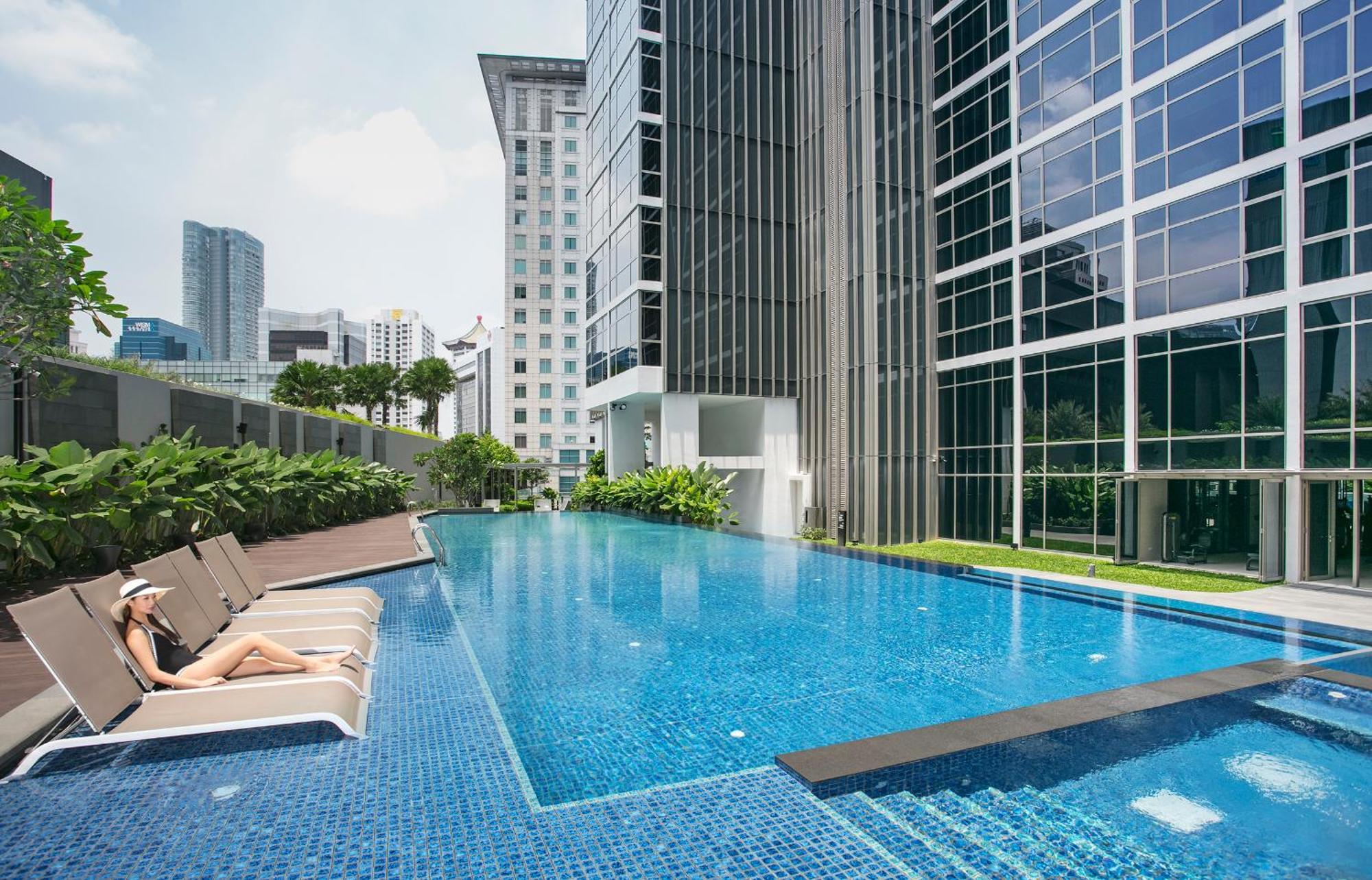 Ascott Orchard Singapur Exterior foto
