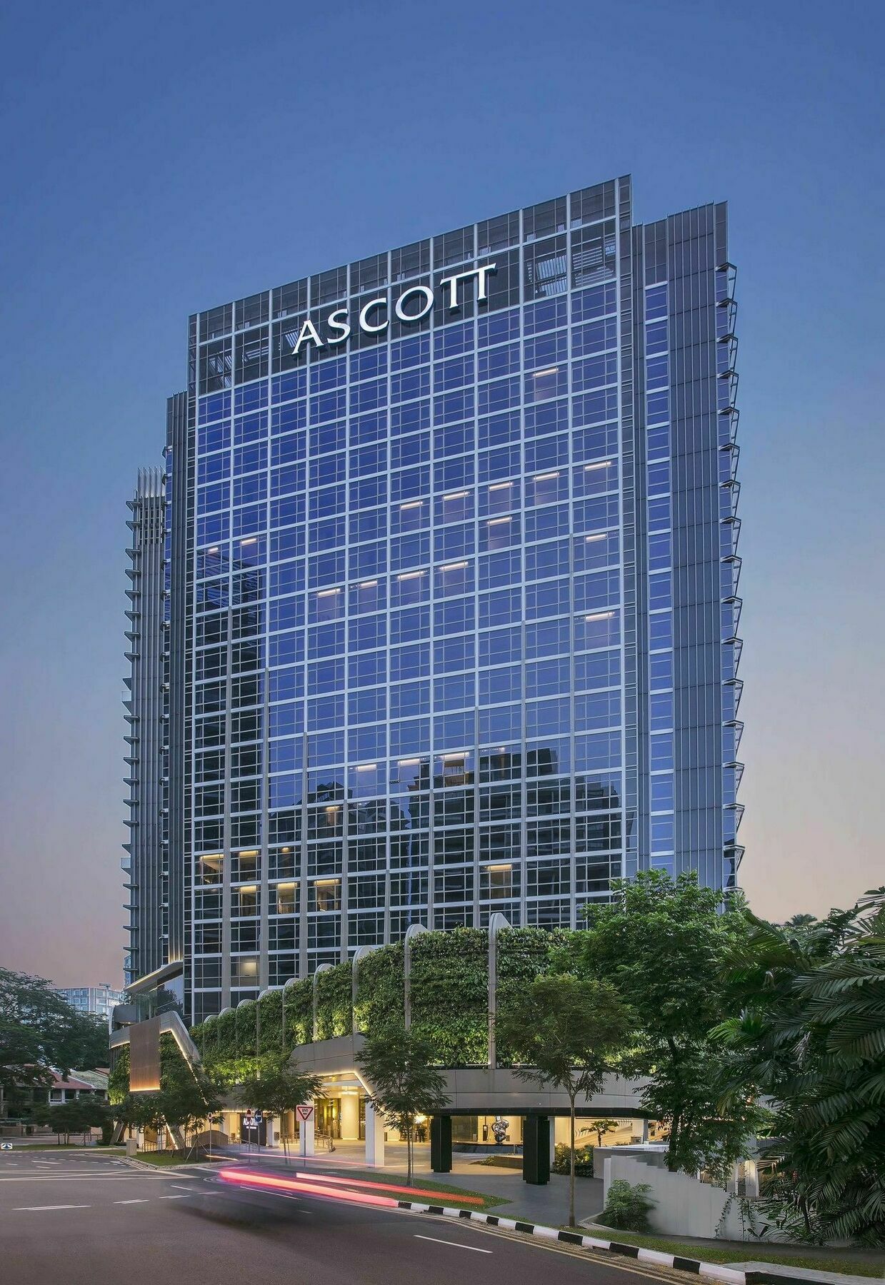 Ascott Orchard Singapur Exterior foto